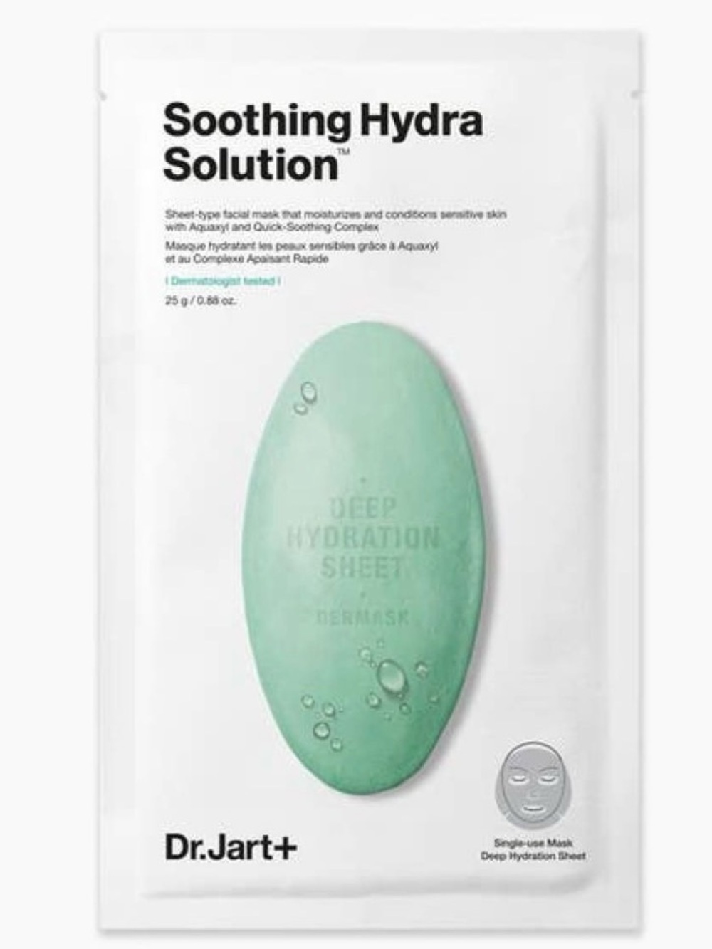 Dr Jart Soothing Hydra Solution sheet mask